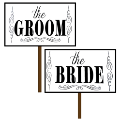 Picture of Fotoğraf Çekim Aksesuarları-BRIDE & GROOM